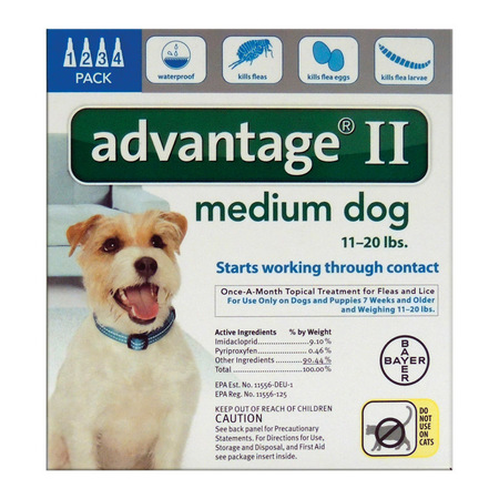 BAYER Advantage Ii Med Dog 81520267-ATD